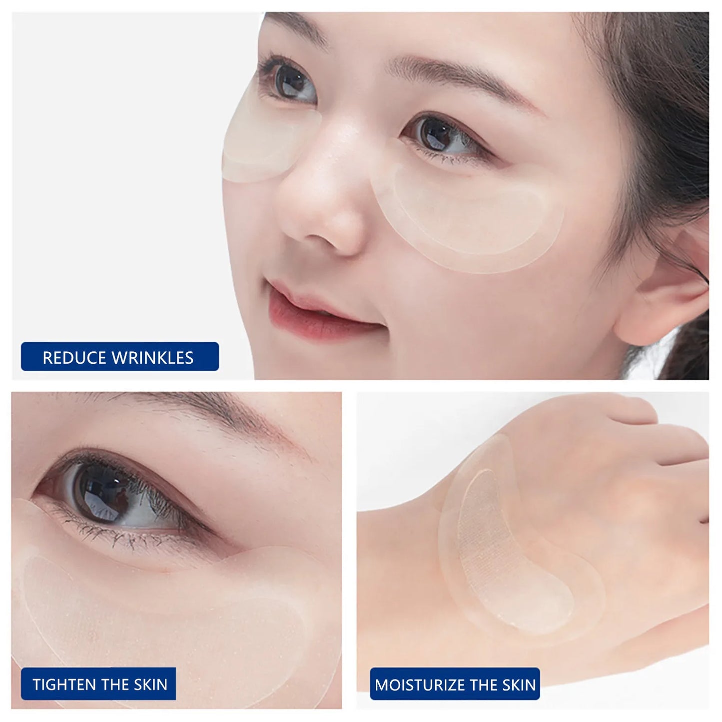 Micro-needle Hylaronic Acid  Anti-wrinkle Eye Mask - Aids For Healthy Living