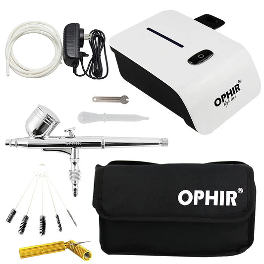 Airbrush Kit with Cleaning Tools & Bag