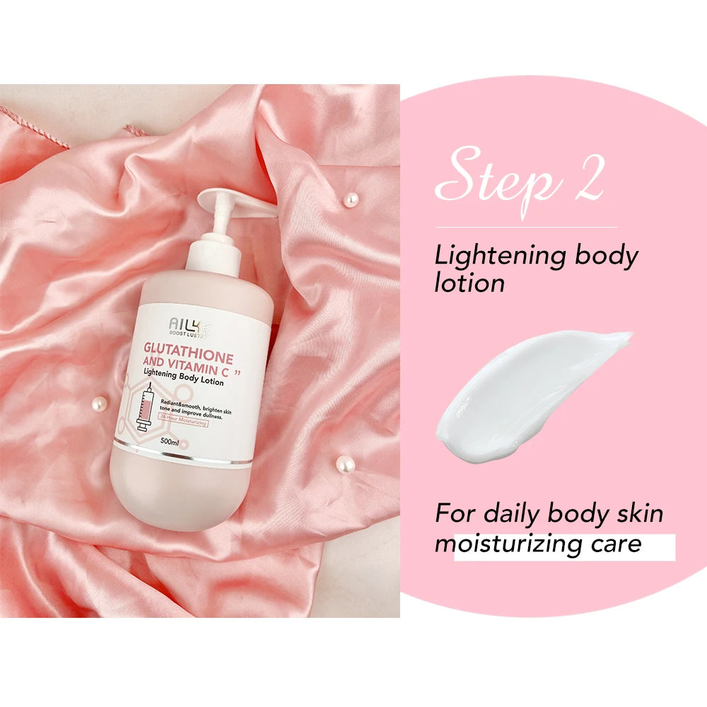 AILKE Bleaching Hydrating Daily Body Lotion, 24 Hours-moisturizing