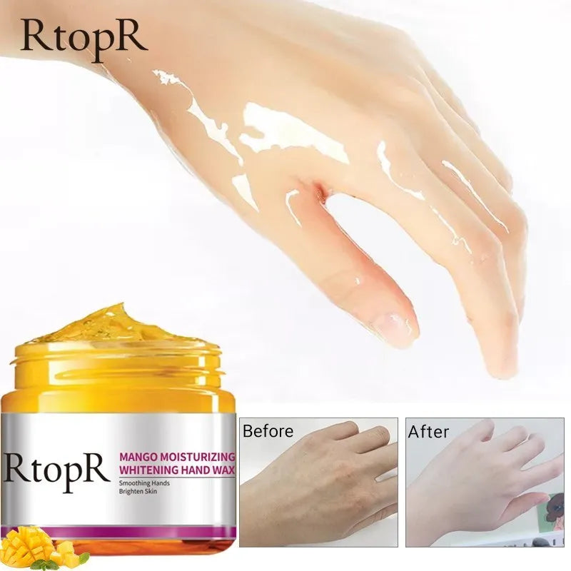 RtopR Mango Tear Hand Wax Whitening Anti-aging Hand Cream 50g