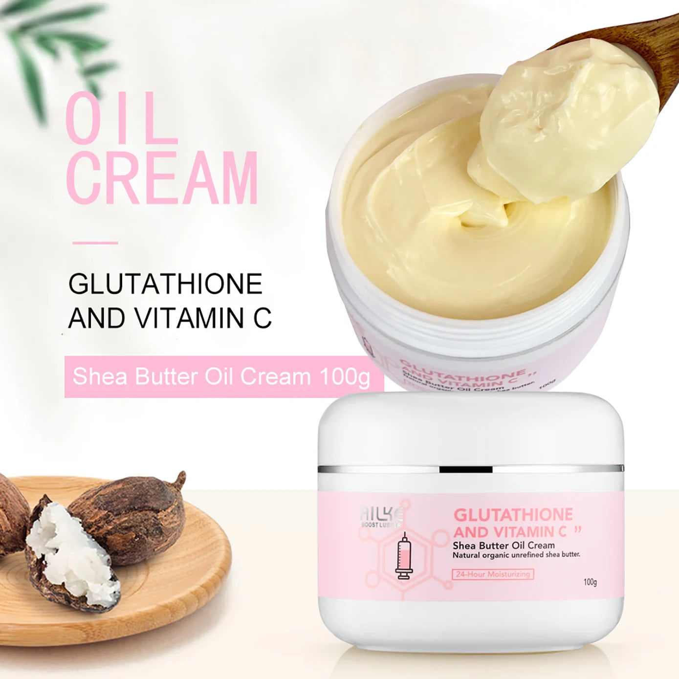 AILKE Vitamin C Cream, Anti Freckle Skin Care Hydration & Brightening Lotion