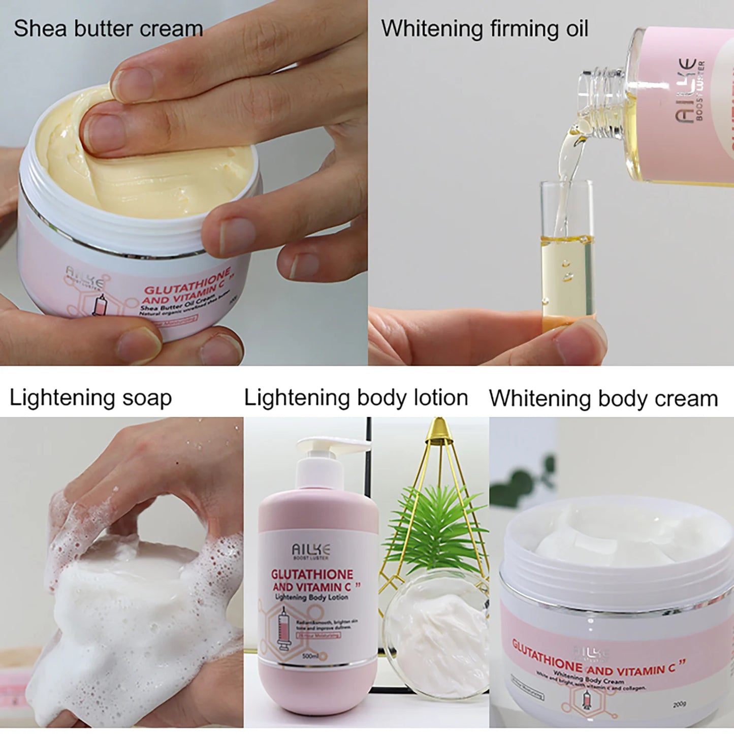 AILKE Whitening Moisturizing Anti-Freckle Body Lotion, Suitable For Face And Body