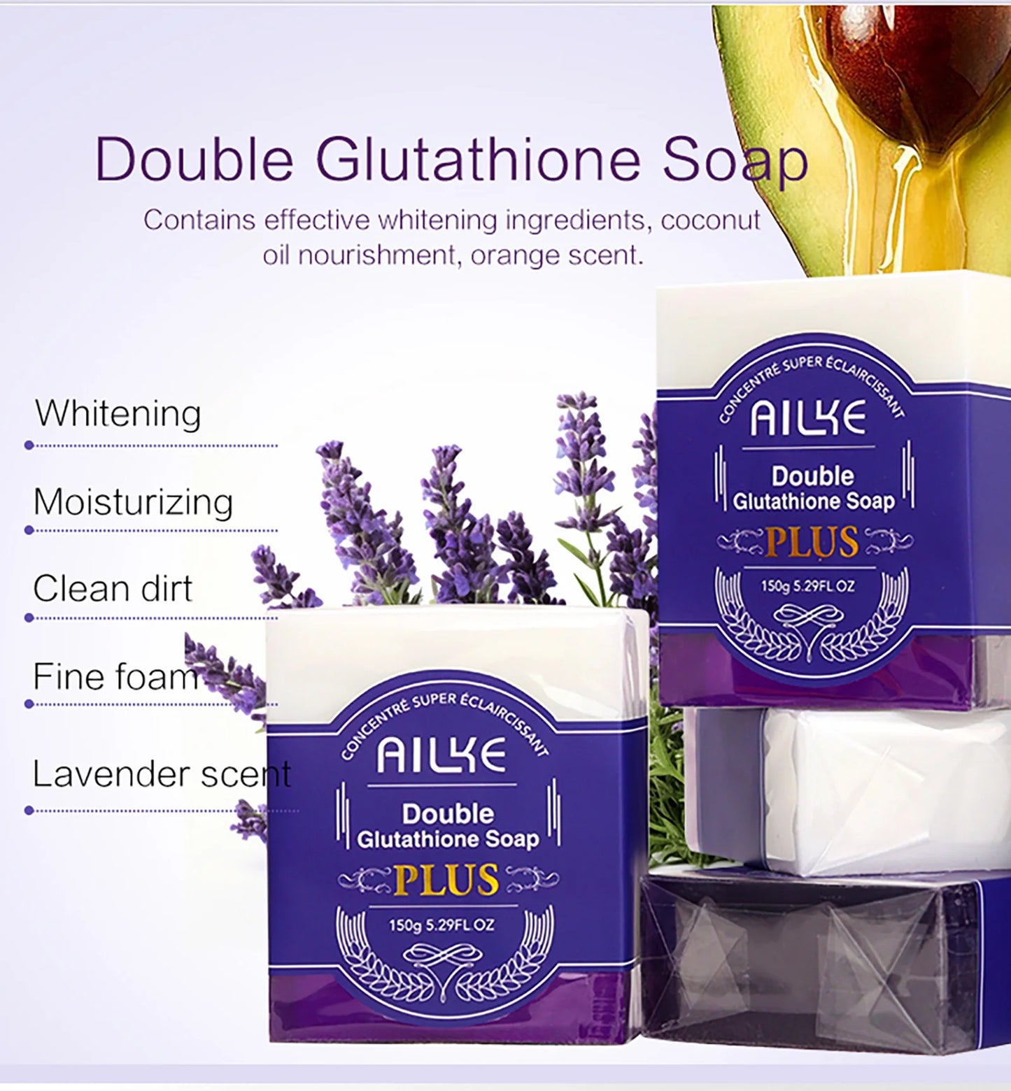 AILKE Glutathione Cream, Advanced Brightening Cream, For Age Spots,