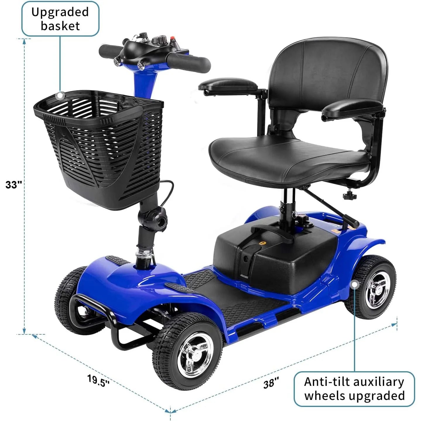 Compact Folding Mobility Scooter