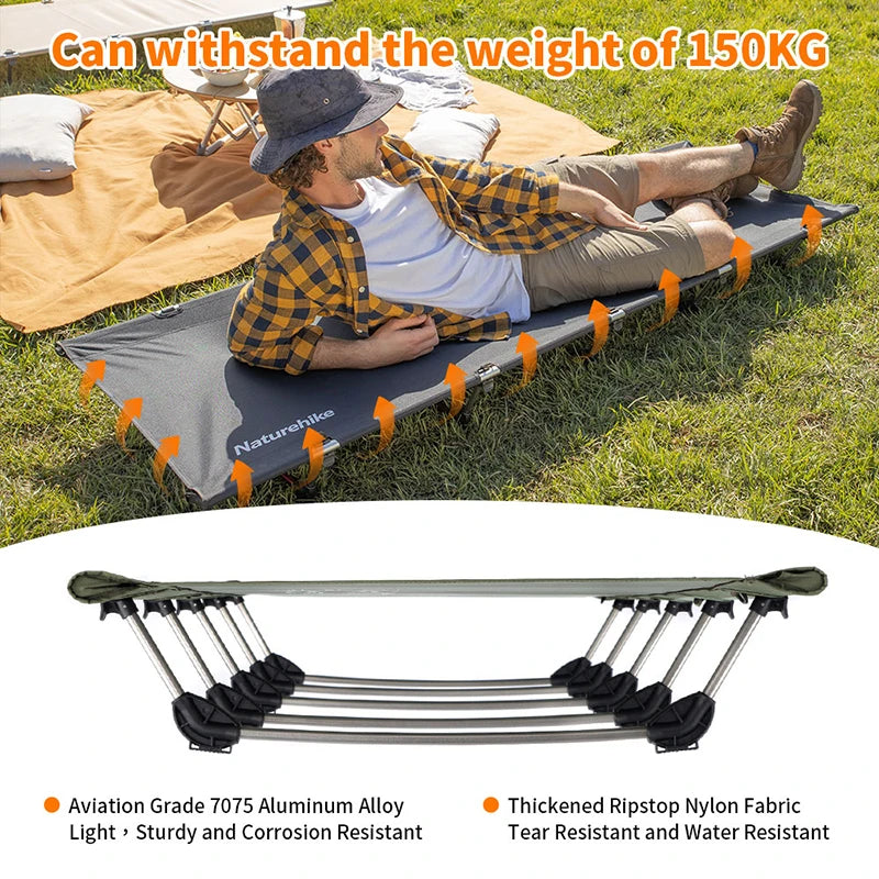 Camping Cot Portable Folding Bed Ultralight